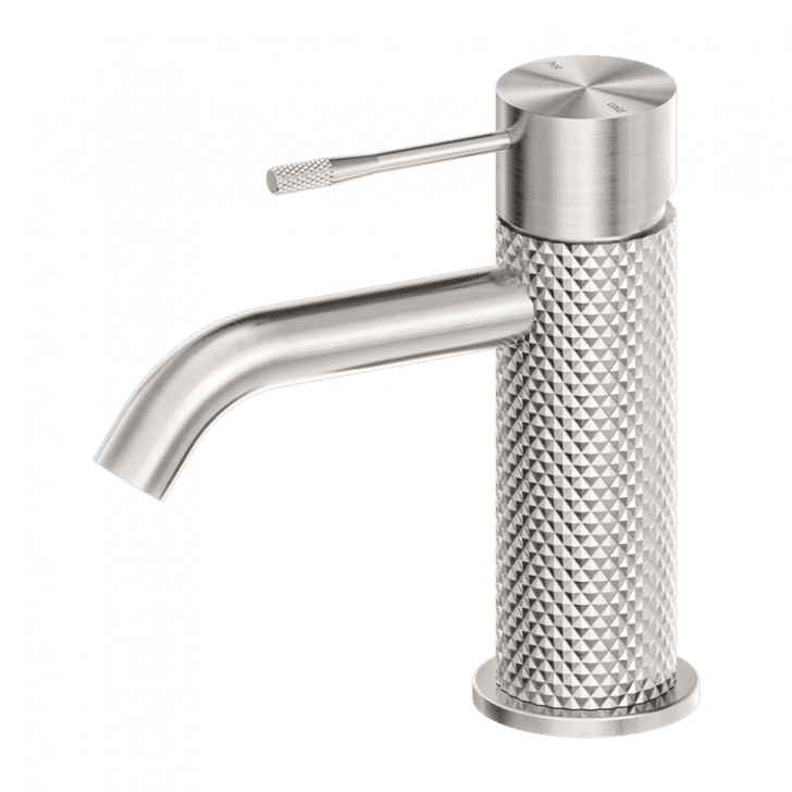 Смеситель для раковины Lotis Santi 1004BN brushed nickel
